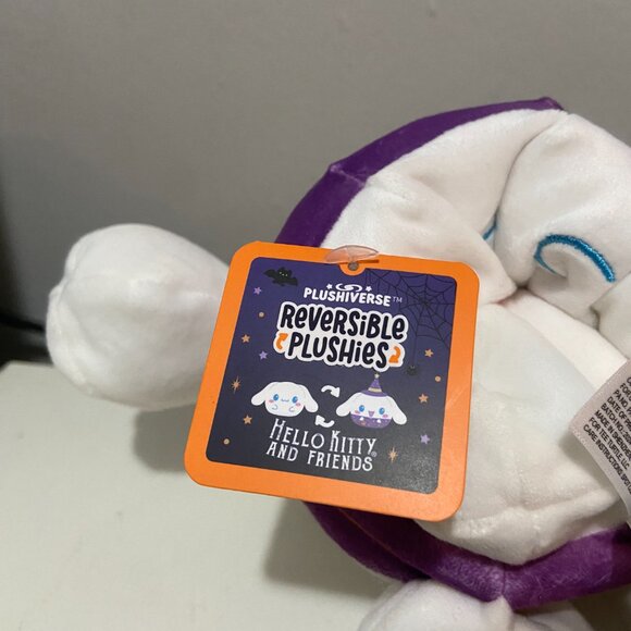 NEW REVERSIBLE Sanrio Hello Kitty Cinnamoroll Halloween Witch Plush Plushiverse - Picture 5 of 7